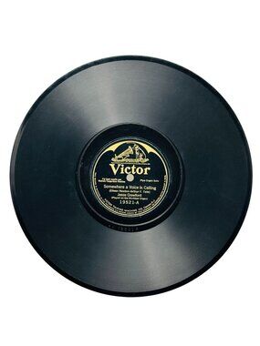 Jesse Crawford Somewhere A Voice Is Calling 10in Shellac 78 RPM Victor 19521 VG+